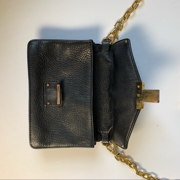 Tory Burch Black Leather Mini Crossbody - Picture 4 of 8